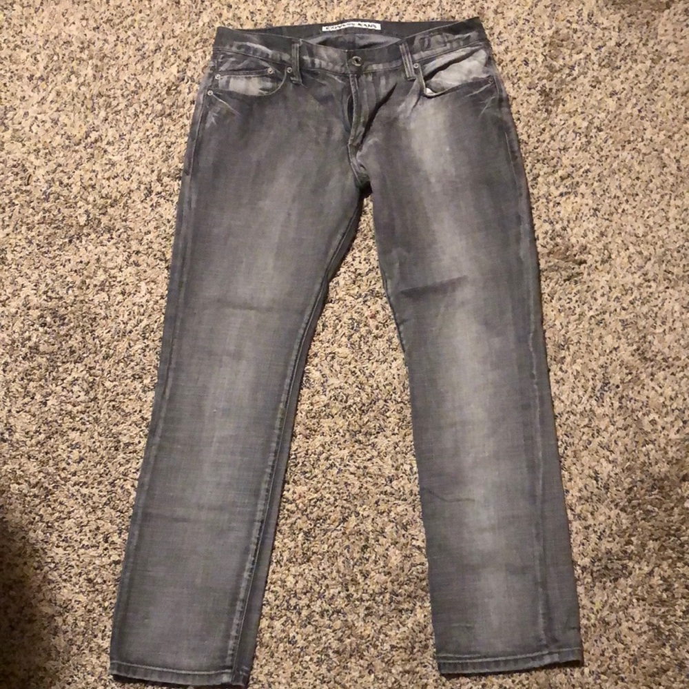 Express, 33X30, black jeans